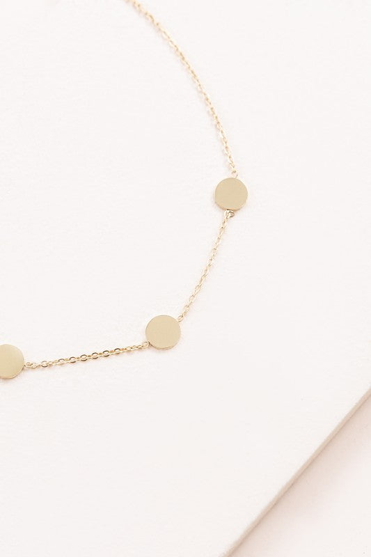 Disc Trio Anklet