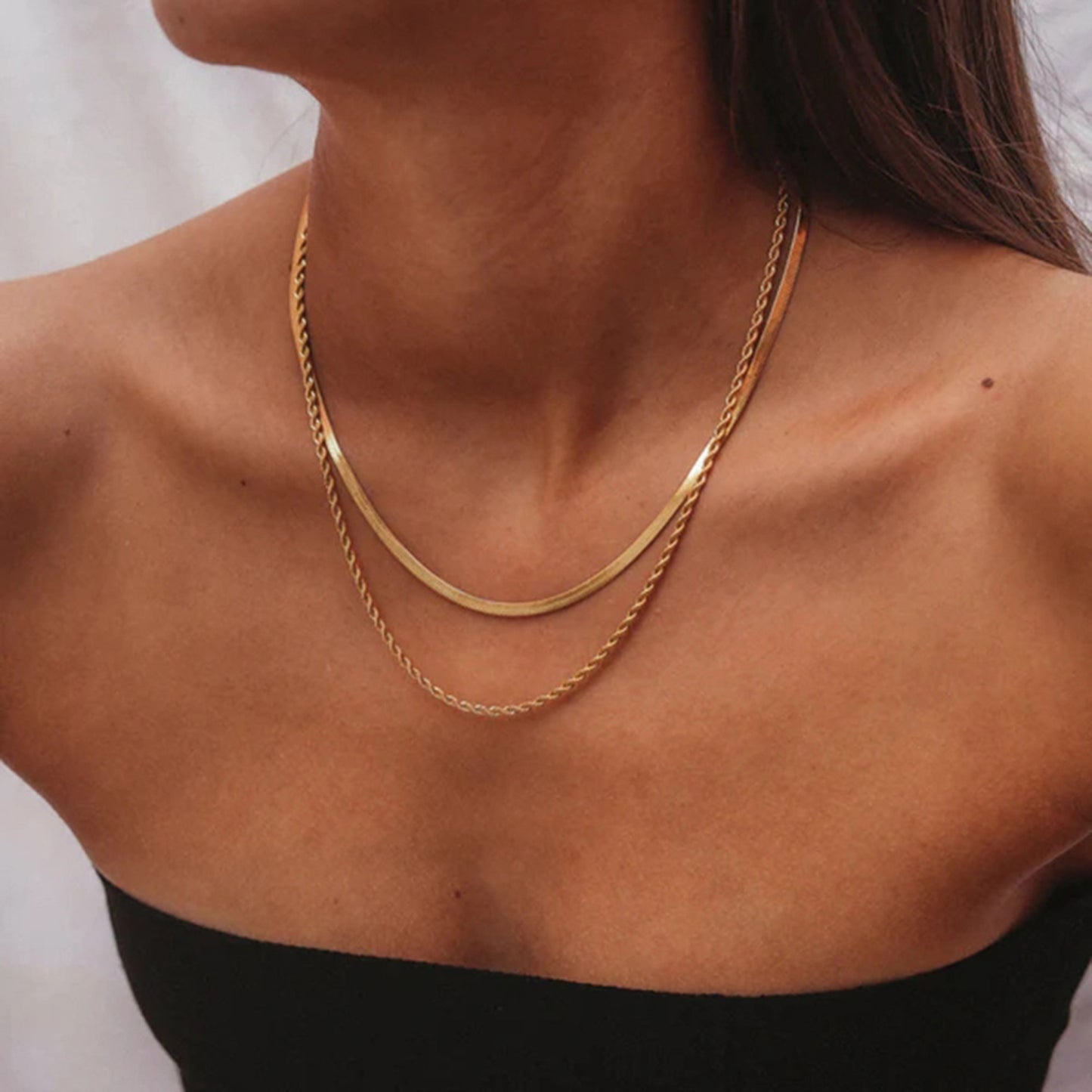 Kelly Double-Layered Necklace