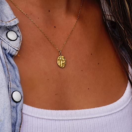 Golden Waves Necklace