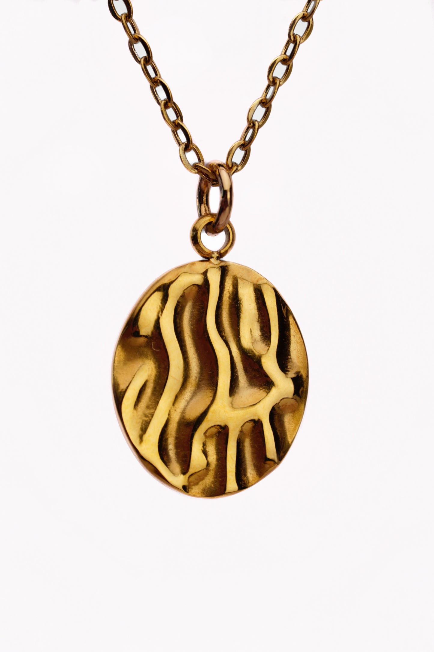 Golden Waves Necklace