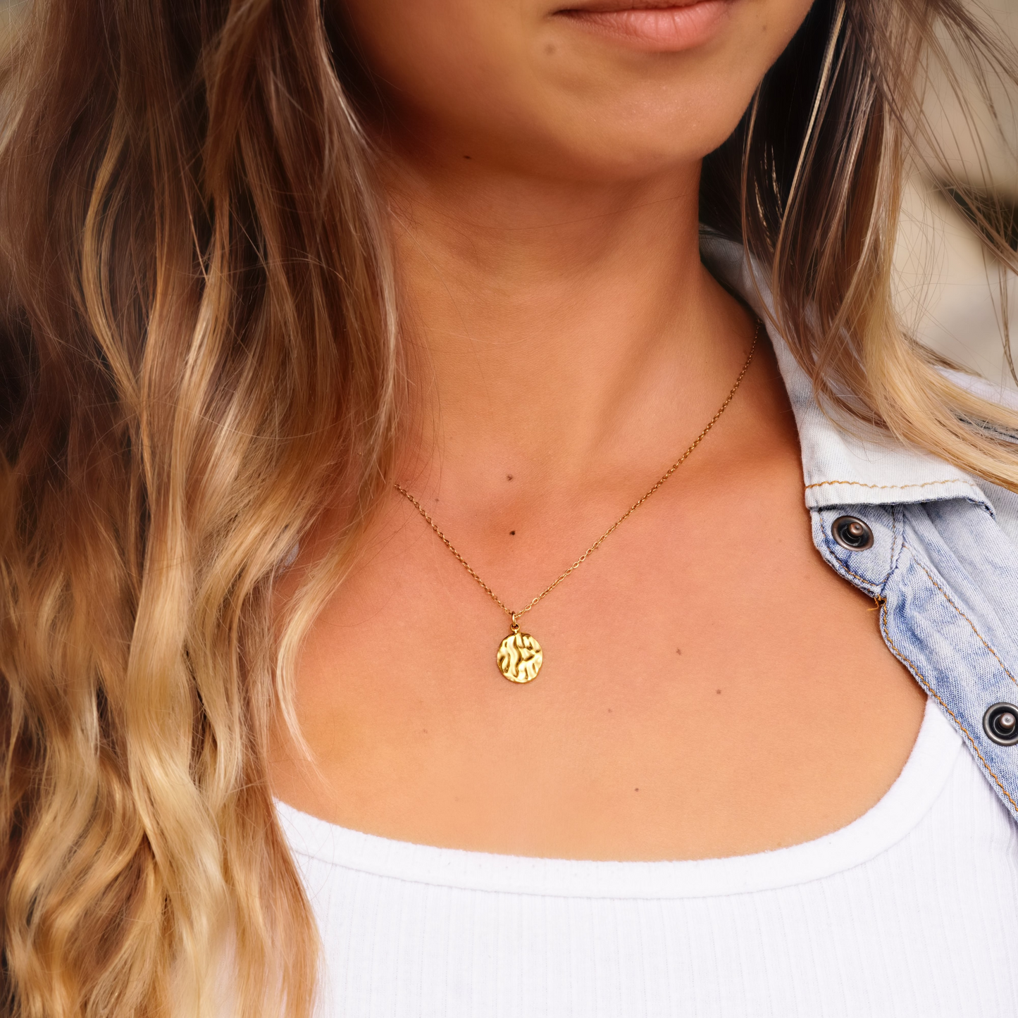 Golden Waves Necklace