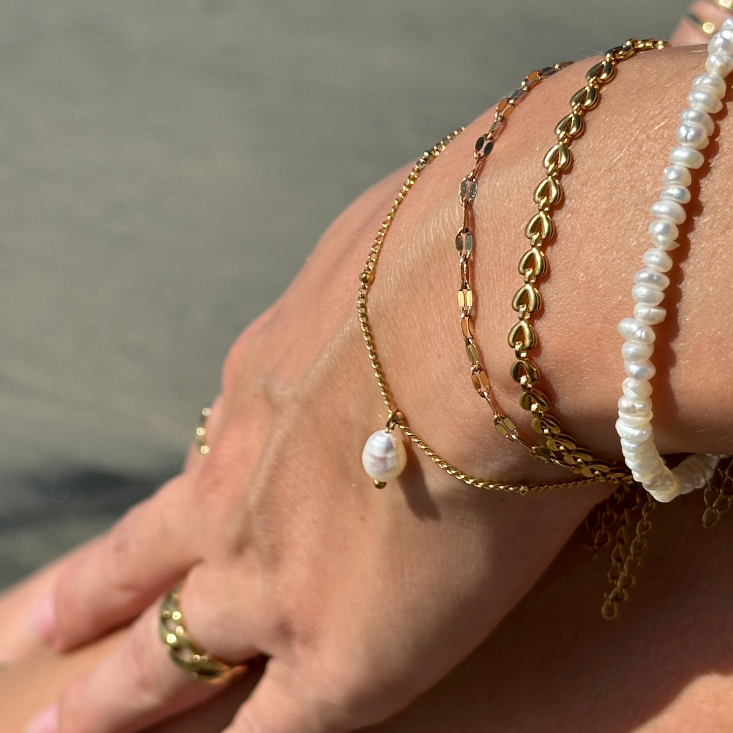 Ayla Pearl Bracelet