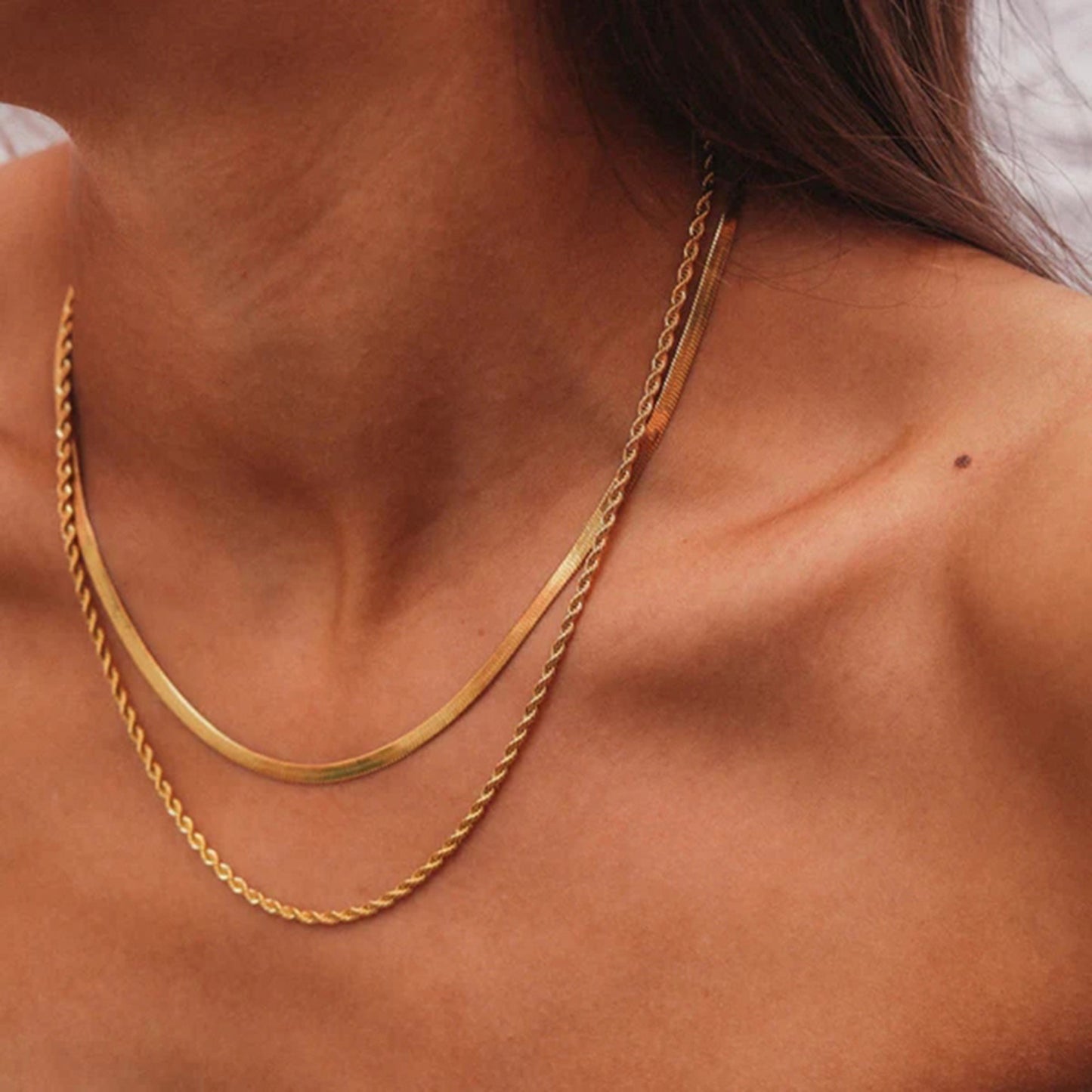 Kelly Double-Layered Necklace